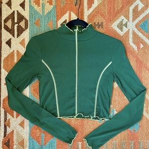 NWOT Aritzia Sunday Best Ross mockneck crop